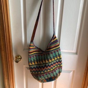 Vintage All Cotton Boho Tote Bag